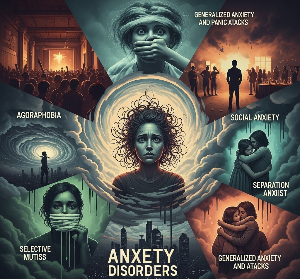 Anxiety Disorder_ Symptoms, types and self help guide